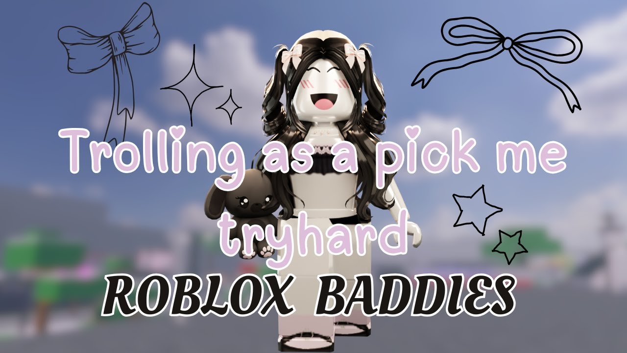 ᵕ̈♡☁︎⋆｡˚ ТРОЛЛИНГ в роли ВЫБЕРИ МЕНЯ ТРАЙХАРДА в ROBLOX BADDIES! ᵕ̈♡☁︎⋆｡˚