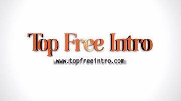 Best Free Stylish Intro Template After Effects CS6 CC No Plugins