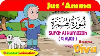 QS AL HUMAZAH | Mengaji Juz Amma bersama Diva | Kastari Animation 