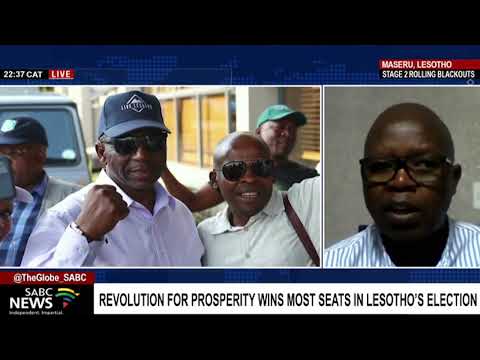 Lesotho Elections | The results of the poll seem to indicate a protest vote: Dr Tlohang Letsie