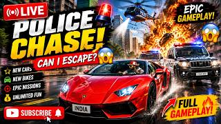 🔴 INDIAN THEFT AUTO SIMULATOR LIVE 🔥 NEW UPDATE 🚨 Crazy Police Chase & New Cars | #indiantheftauto