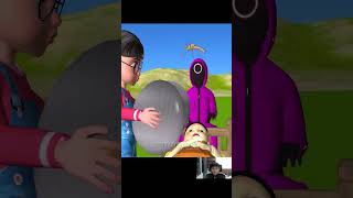 Thumbnail for Scary Teacher 3D Mosquito Repellent Helps Squid Girl Sleeping 5 Times Challenge Nick win #shorts