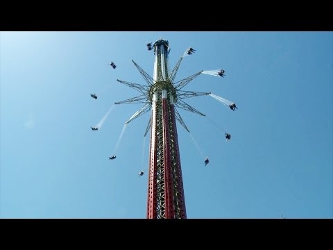 Видео: Преглед на Sky Screamer Ride в Marineland of Canada