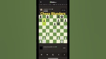Chess Blunder | #chess #chessgame #checkmate #daily #checkmate #shorts #viral