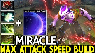 MIRACLE [Faceless Void] Insane Double Chrono with Max AS Build Dota 2