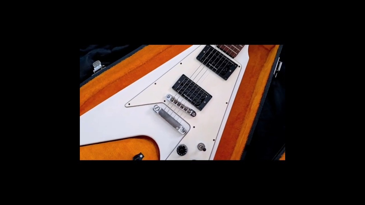 Authentic 1974 Electra 2236 Flying V Wedge James Hetfield Guitar