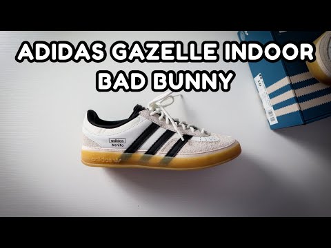 靴 adidas BAD BUNNY GAZELLE INDOOR Adidas Gazelle Indoor x Bad Bunny 