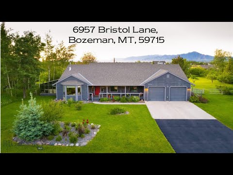 6957 Bristol Lane, Bozeman, MT home video tour