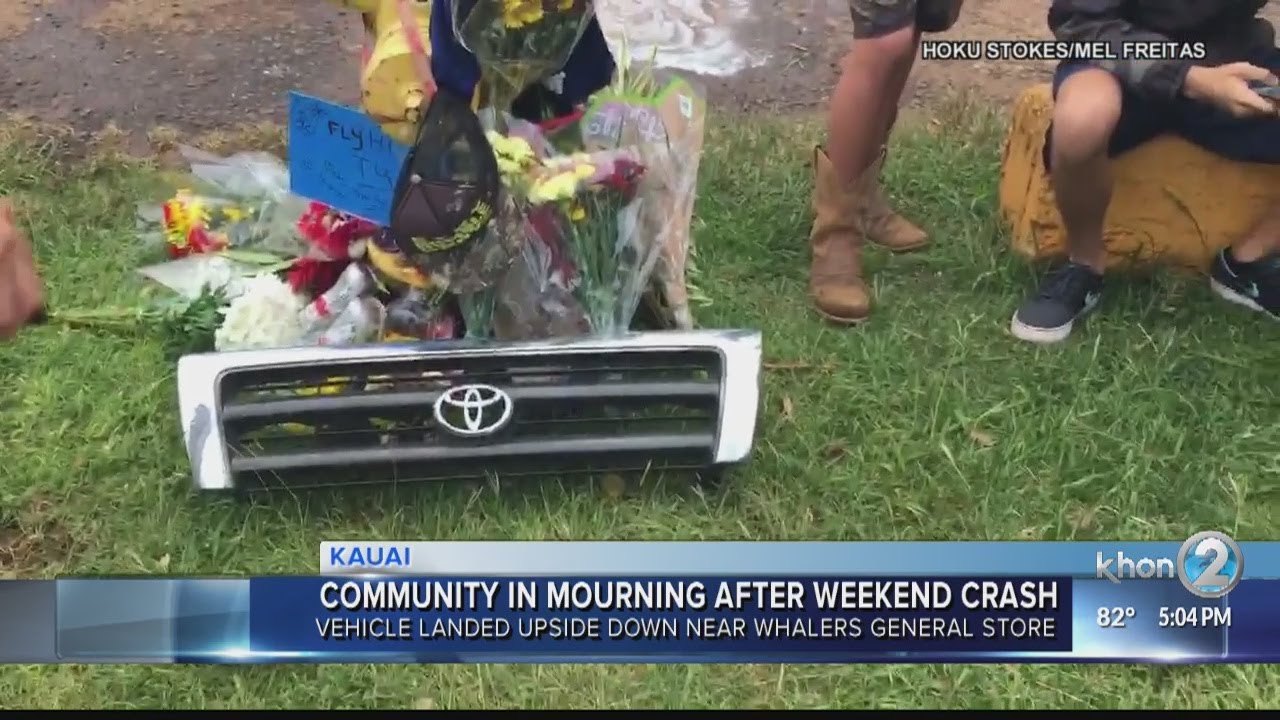 Kauai community in mourning after weekend crash YouTube