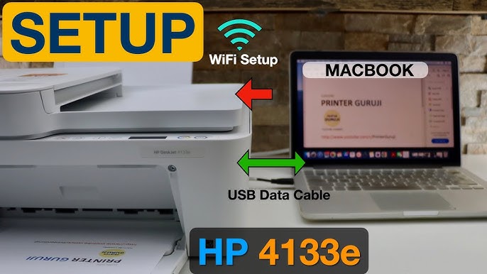 HP DeskJet 4100e WiFi Setup,, 43% OFF | www.elevate.in