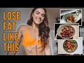 WHAT I EAT IN A DAY TO LOSE FAT