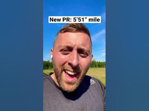 Training update: new PR achieved!! Sub-6 minute mile time unlocked 💪 ...
