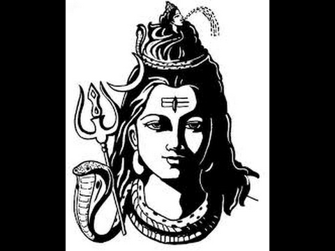 How to draw Lord shiva Face pencil drawing step by step - YouTube