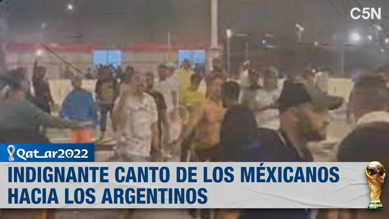 EL INDIGNANTE CANTO de los MÉXICANOS hacia los ARGENTINOS