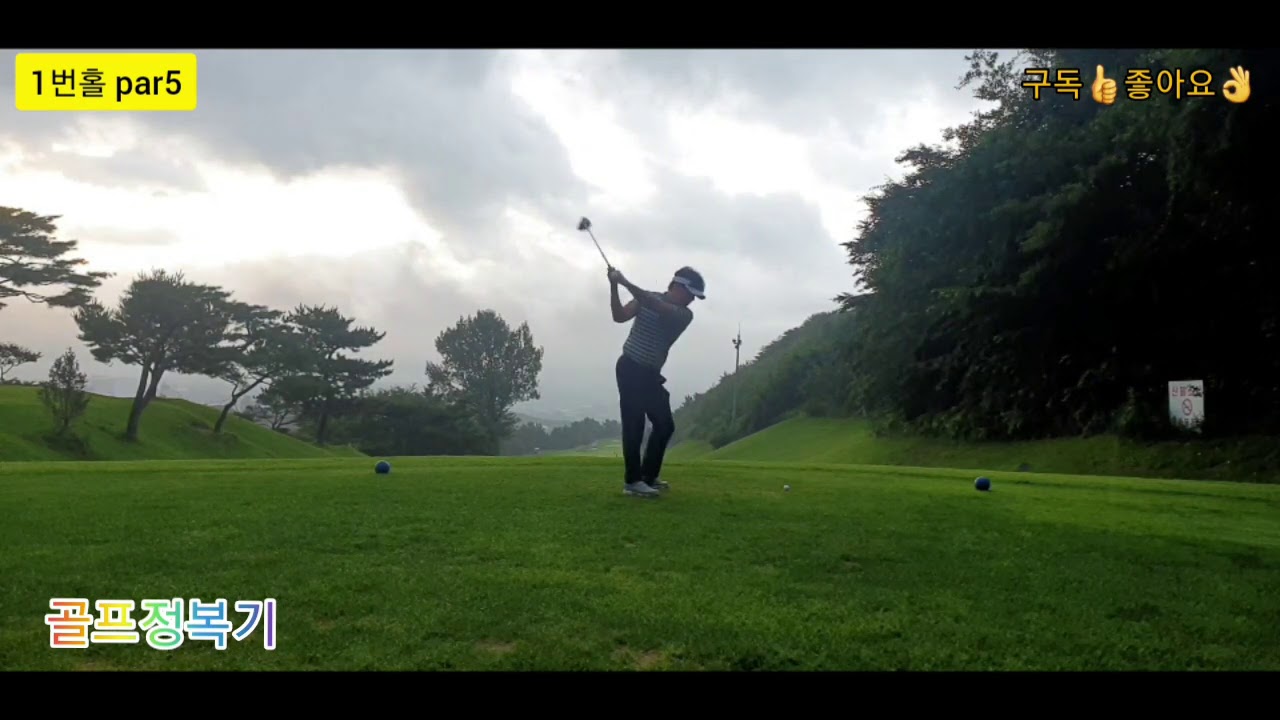 #골프정복기 #골드그린cc #필드 #라운딩 #티샷모음