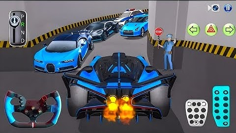 New Bugatti Bolide Car For Parking - 3d Driving Class android game || Car Game #gameplay​ #cargame​ 