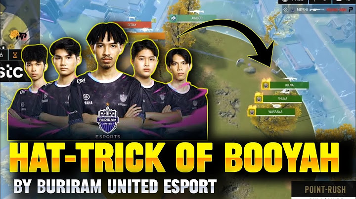 Buriram United eSports: BOOYAH Hat-Trick & World Record for Most Kills!