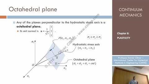 Continuum Mechanics - Ch 8 - Lecture 4 - Principal Stress Space
