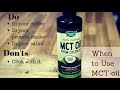 Why you should forget everything you learned about Coconut oil vs mct.
