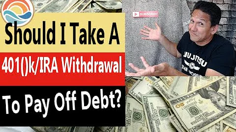 Should I Take A 401(k) or IRA Withdrawal To Pay Off Debt? The answer might surprise you!