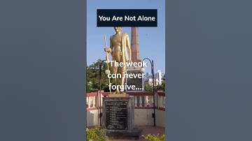 You can forgive but don