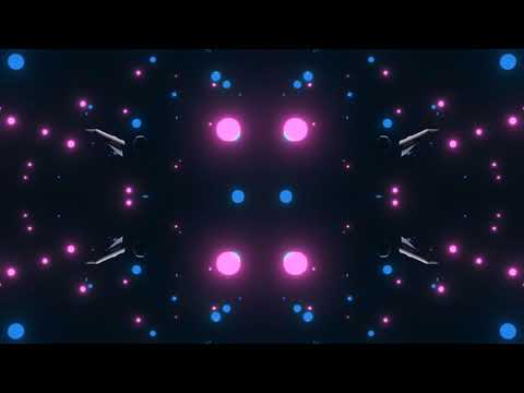 Blue and Pink Glowing Dots - Free Background Stock Video Footage