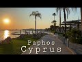 Paphos Cyprus Sunset Walk Next to the Sea