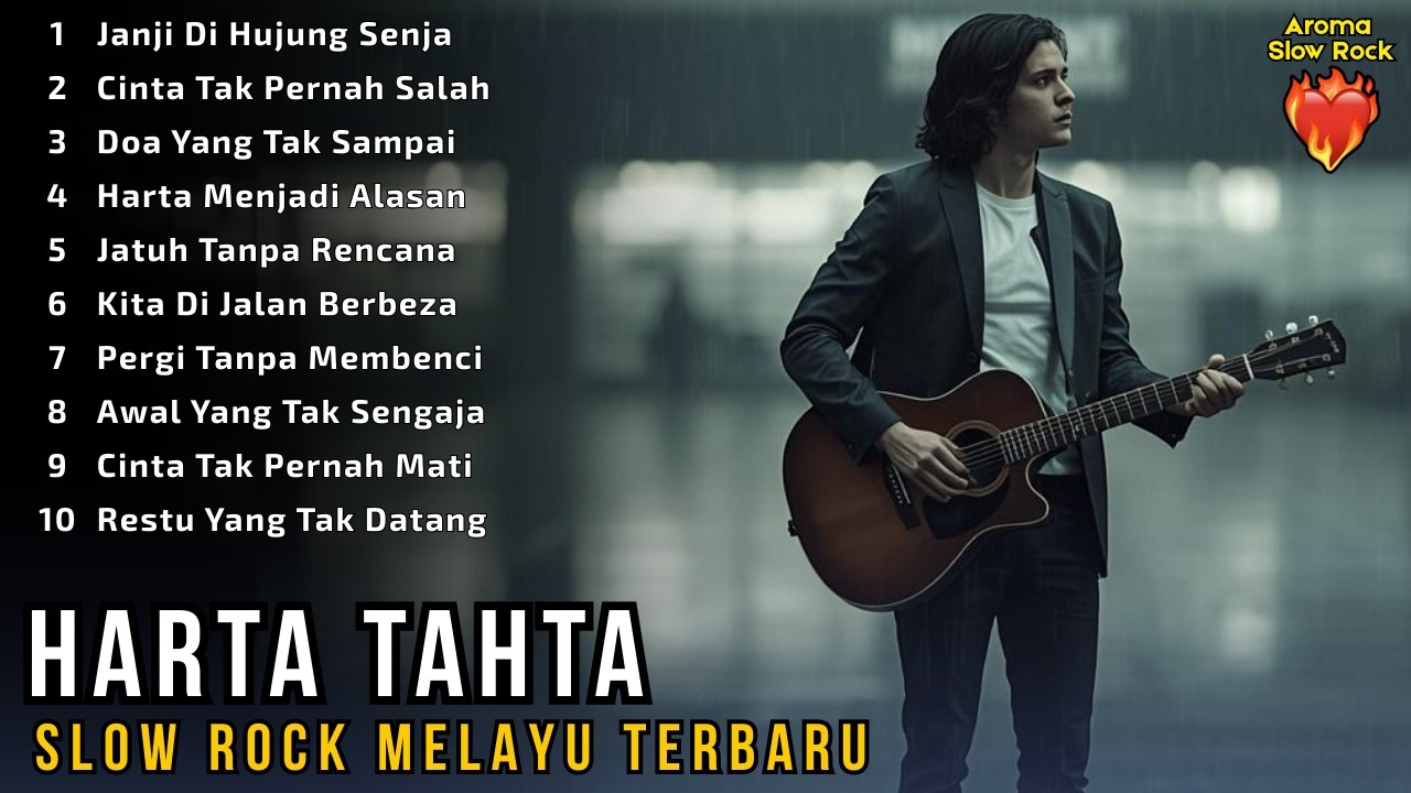 Slow Rock Melayu 2026 💔 Harta dan Tahta | Lagu Galau Temani Perjalanan dan Aktivitas