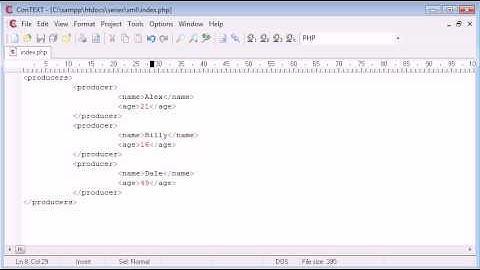 Beginner PHP Tutorial - 104 - Een introductie tot XML