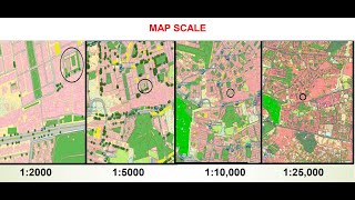 16 || Map Scale Types: Verbal, Graphical, Ratio; Large Scale & Small Scale (RS&GIS Theory Class #3)