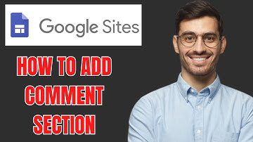 HOW TO ADD COMMENT SECTION TO GOOGLE SITES