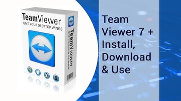 Team Viewer 7 + Install, Download & Use | video tutorial by TechyV