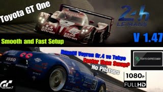 Gran Turismo 7 Bugatti Gr.4 vs Tokyo 600 and Toyota GT One vs Le Mans 700