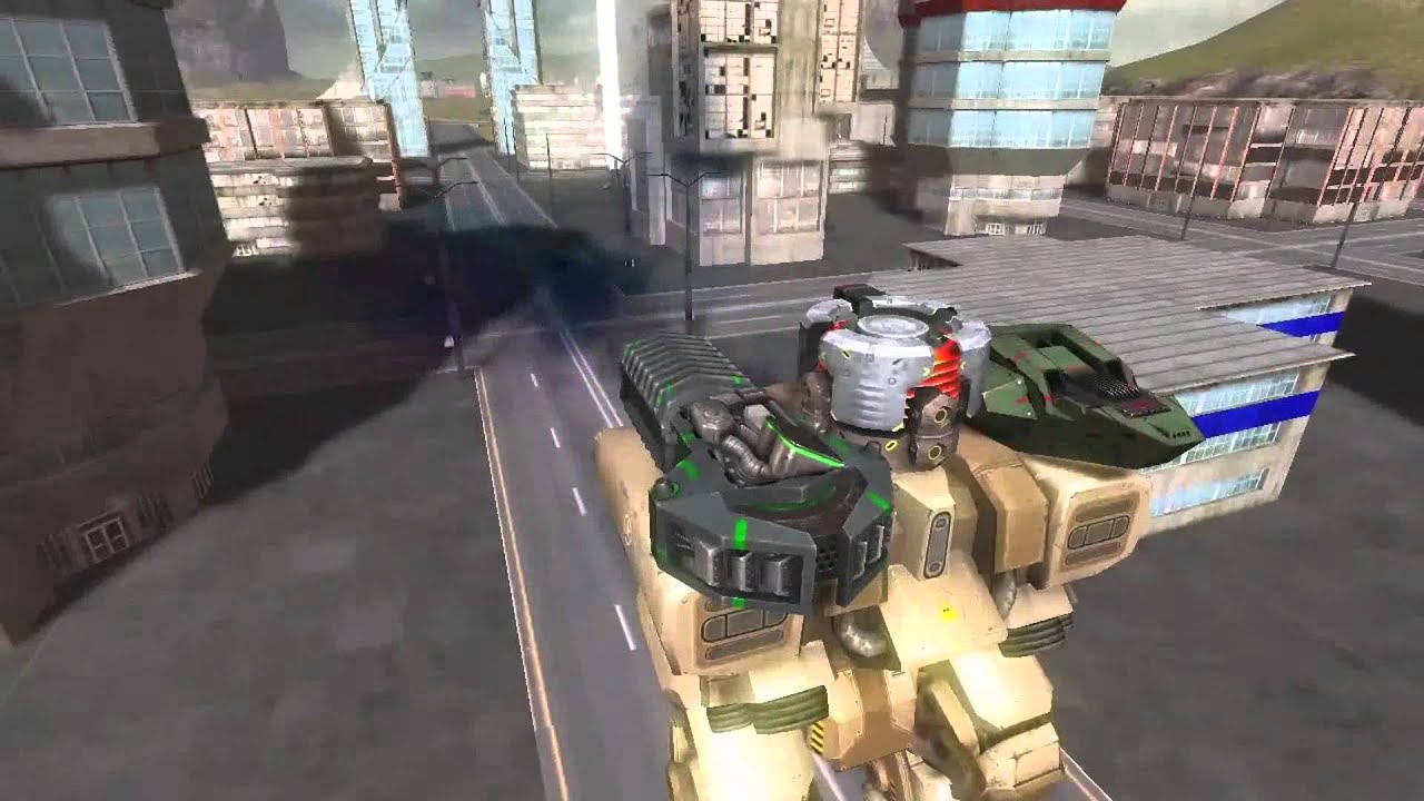 Walking War Robots - Weapon: ECC Thunder (version 02) | Sound by DFAD