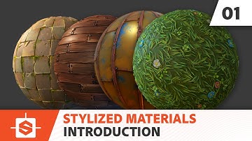 Stylized Materials with Substance Designer - Introduction | Adobe Substance 3D