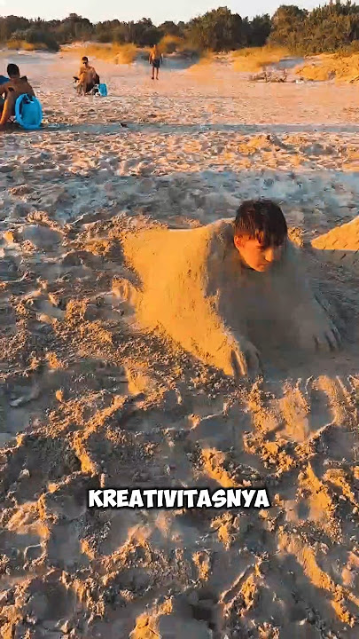 Beginilah jadinya jika lelaki main di pantai #shortvideo #shorts