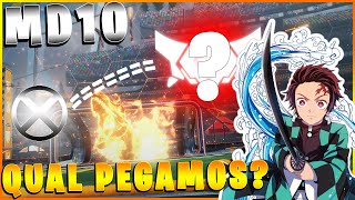 VENCEMOS AS 10 PARTIDAS DA MD10 - QUAL FOI NOSSO RANK? ROCKET LEAGUE