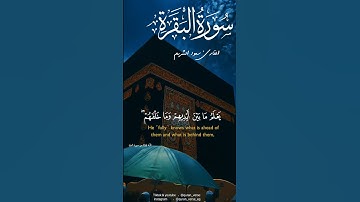 اية الكرسى سعود الشريم #قران كريم #قران#religion #freequraneducation