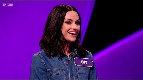 Pointless Celebrities: BBC Music Day. Amy McDonald. 30 Sep 18