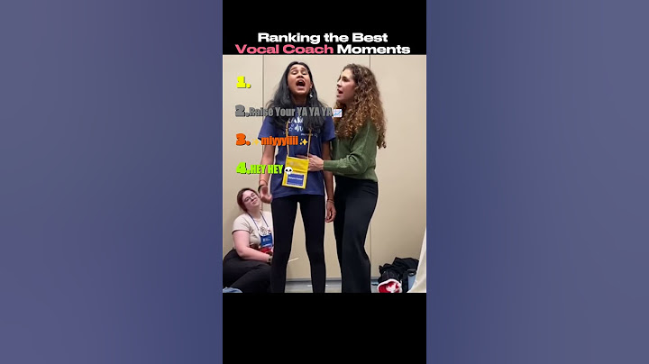 Ranking the Best Vocal Coach Moments🎵 #shorts