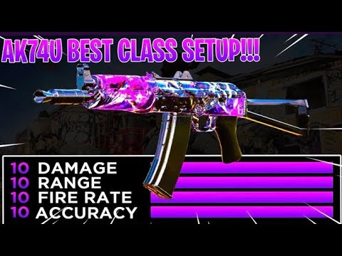 The *New* AK74u SETUP? MAX DAMAGE! (Best AK74u Class SETUP) - COLD WAR❗️