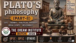 PLATO [PART -8] POLITICAL THINKERS #upsc#bpsc#competitiveexamination #pt#mains