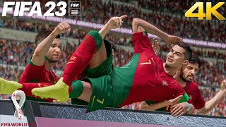 FIFA 23 - Portugal vs Uruguai | Qatar 2022 Copa do Mundo | PS5™ [4K60]