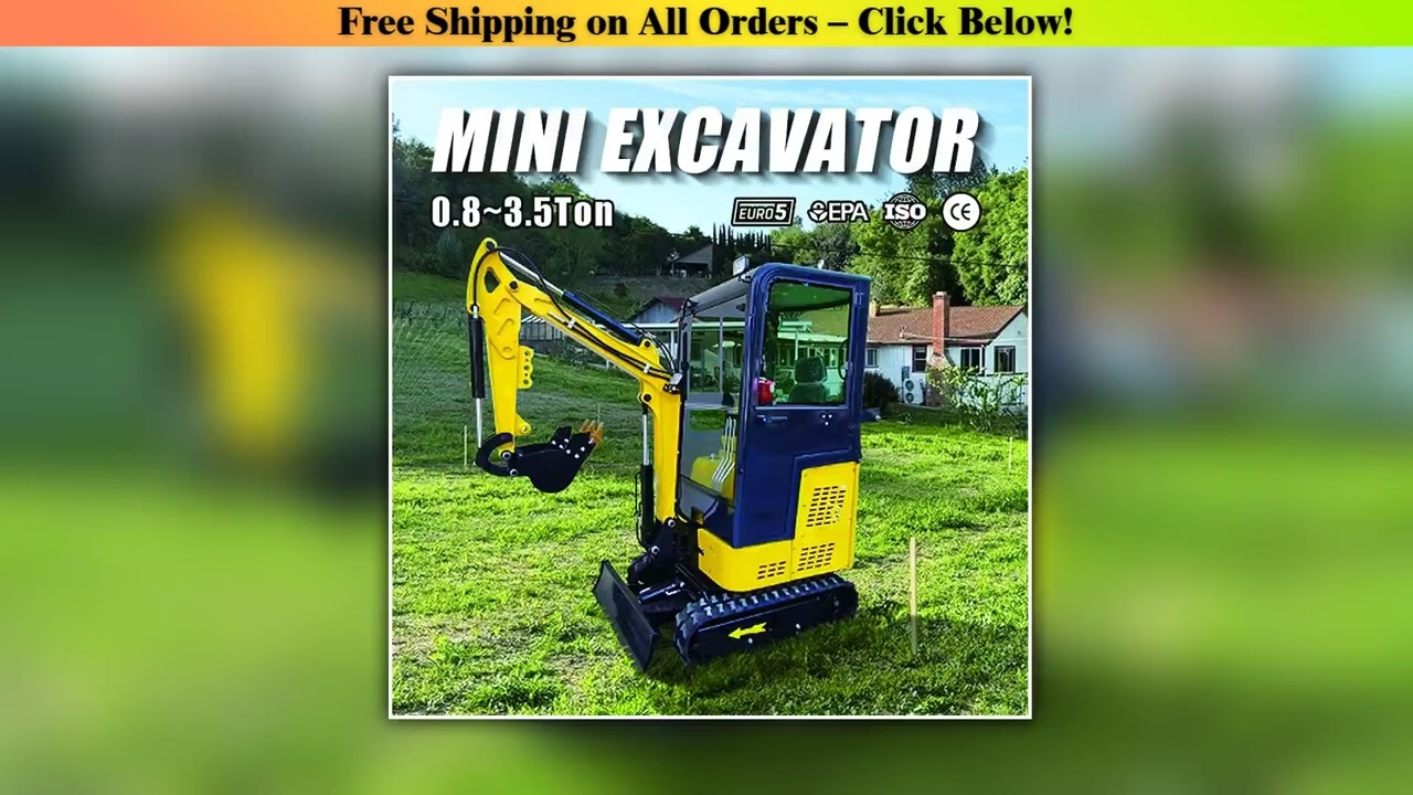 Chinese Mini Excavator Mini Excavator Cab Diesel Excavator Mini Europe Customized Kubota Engine Ce