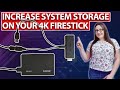 HOW TO INCREASE STORAGE ON YOUR 4K FIRESTICK & FIRE OS 6 DEVICES | INSTALL MORE APPS
