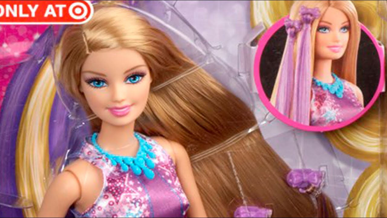 Barbie Hairtastic Lalka Barbie Bajeczne Fryzury Wwwmegadyskont