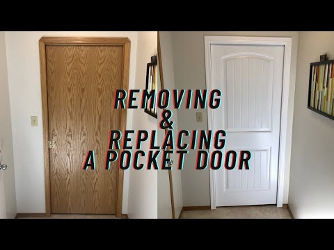 How To Remove And Replace An Existing Pocket Door