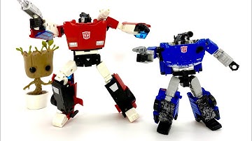 Scale Comparisons: M&M’s (Mainline and Masterpiece scale) Deep Cover (Sideswipe)