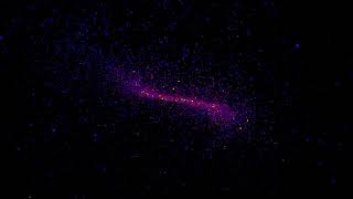 Black Hole Accretion Disk Formation | Edge-On View | SpaceSim