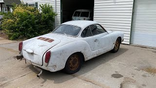 Forgotten 1972 Volkswagen Karmann Ghia | Will It Run After Sitting For 20 Years?